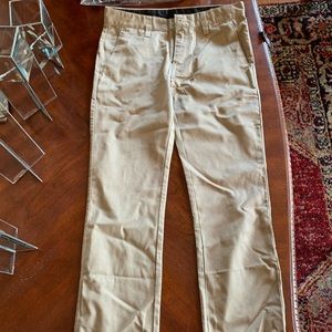 NWT Volcum boys khaki slacks/pants